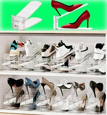 Shoe Slots Organizer for Closet 12PACK Shoe Stacker Adjustable Shoe Slots Org...