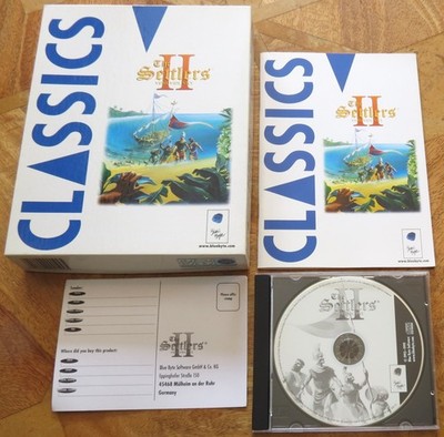 Die Siedler II von Blue Byte (PC CD-ROM, 1999) Originalverpackt - Sehr guter Zustand+