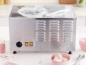 Lello Musso Pola 5030 Dessert Maker Silver 2 Quart (please see description)