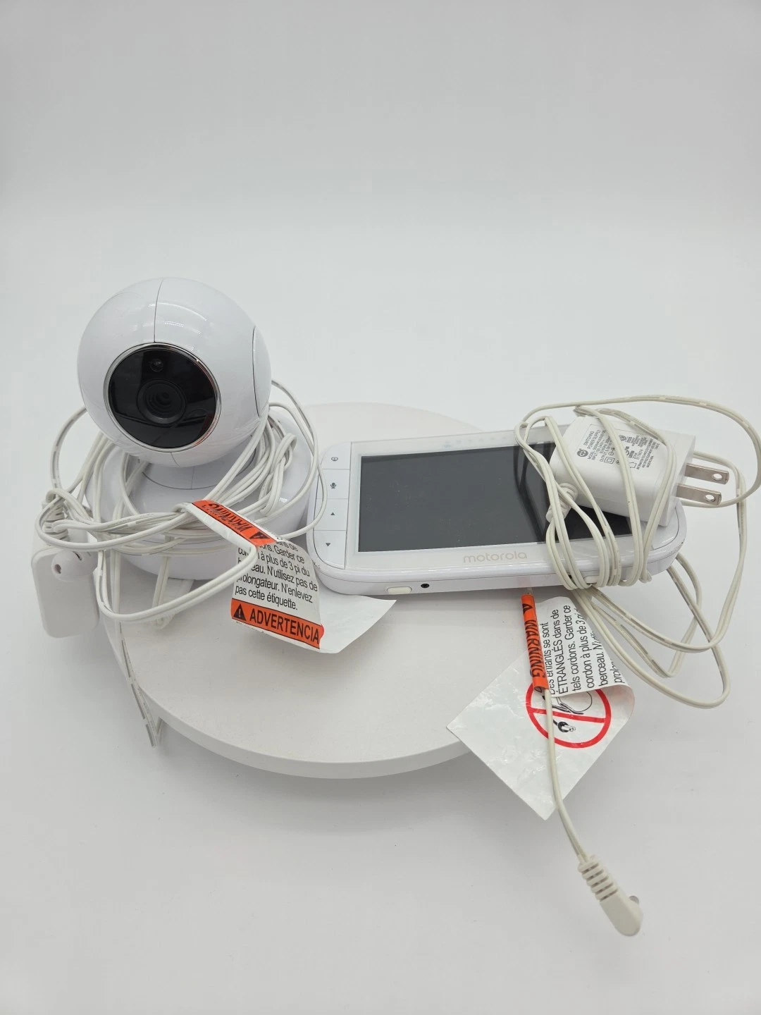 Motorola MBP36XLBU Video Baby Monitor Camera with Power Cables Works Tested Used
Opens in a new wind