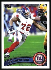 2011 Topps #176 Osi Umenyiora New York Giants