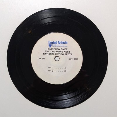 One Flew Over the Cuckoo's Nest - 1975 Academy Award Radio Spot 7'' *EXC*