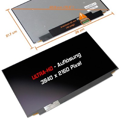 LED Display 15,6'' 3840x2160 matt für Sharp LQ156D1JW42 UHD 4K