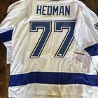 Victor Hedman autographed signed jersey NHL Tampa Bay Lightning JSA COA