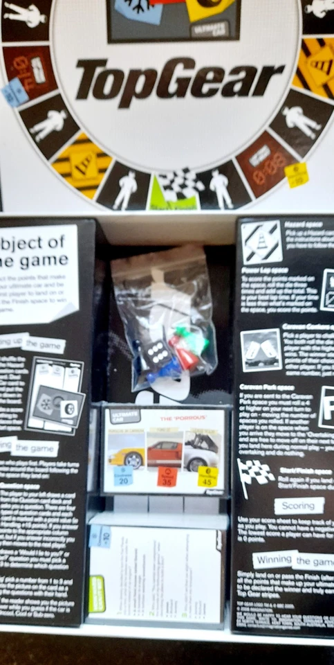 Top Gear Board Game. The Ultimate Car Challenge Board Game. 2008. Unused. - Image 3 of 4