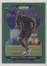 2020 Panini Prizm Rookie Green Prizm Neville Gallimore #338 0q1p