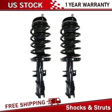 Pair Front Suspension Struts & Coil Spring As...