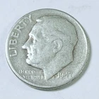 1947-D Roosevelt Dime 90% Silver Coin Circulated Coin #6166