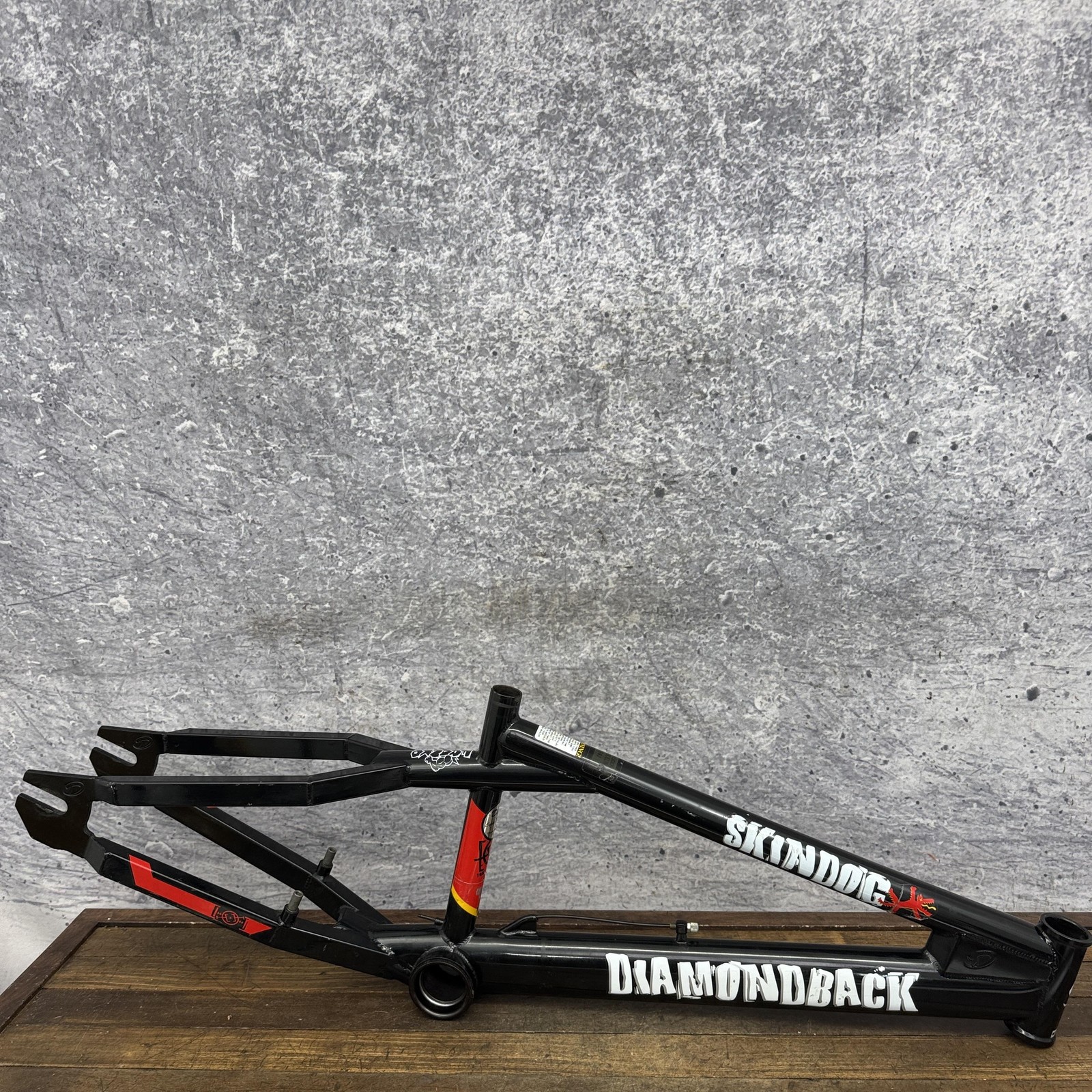 Vintage Diamondback Skindog BMX Frame 20in Chromoly Franko M