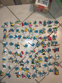 85 Smurfs Collection. mainly W.Germany mainly W.Germany lot 6