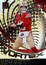 2024 Donruss Elite Vortex #VOR-BPU Brock Purdy 