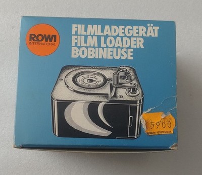ROWI Filmladegerät, Film Loader, Bobineuse Gebrauchsanweisung, made in Japan OVP