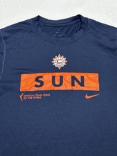 Connecticut Suns Nike Dri-Fit Short Sleeve Shirt Mens XS Tee WNBA Basketball