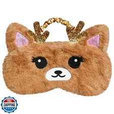 Eye Mask for Sleeping, Ynaize Cute Cartoon Reindeer Eye Mask, Ani