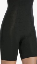 Assets By Spanx Women's High Waist Shaping Short Black Size 1