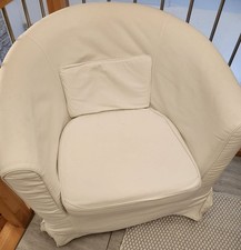 IKEA Tullsta Sessel / Clubsessel - Sitzgelegenheit - creme / hell - mit Husse