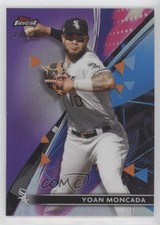2021 Topps Finest Purple Refractor 202/250 Yoan Moncada #89 sh7