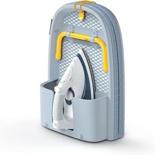 Pocket Max Portable Folding Tabletop Ironing Board, 35" Surface, Integrated Iron