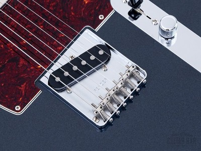 2023 Fender Hybrid II Telecaster Charcoal Frost + Headstock w