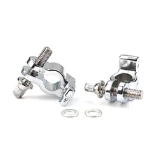 1 Pair Zinc Alloy Drum Connector Clamp Clips Screw For Percussion Clamp Drum