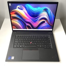 Lenovo P1 Gen4 i9 11950H 64GB RAM 1TB SSD NvidiaRTX 3080 16"4K Touch Workstation