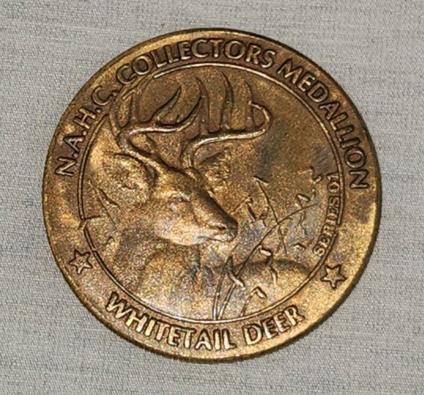 NAHC Medallion Series 01 Whitetail Deer North American Hunting Club Collectors