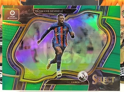 2022-23 Panini Select Ousmane Dembele Field Level Green 3/5 France PSG
