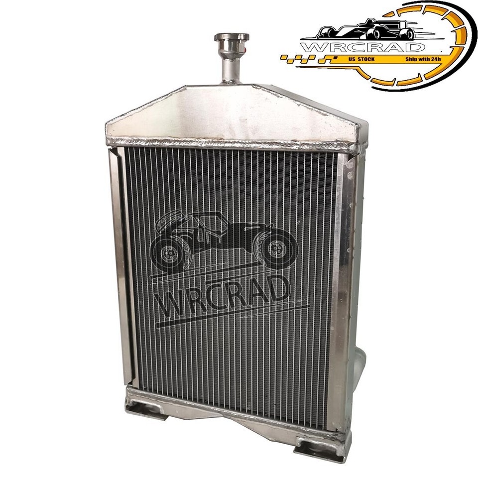 8N8005 Full Aluminum Tractor Radiator Fit Ford 8N 9N 2N Models 86551430 ...