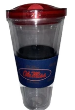 Boelter NCAA Ole Miss Cup, 7.5" x 4"