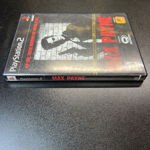 Max Payne - PlayStation 2 - PS2 - Complete CIB - Black Label Tested - Picture 3 of 5