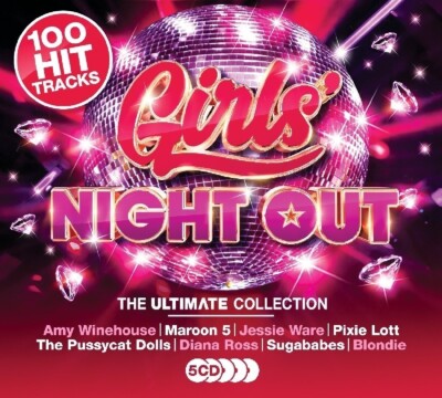 ULTIMATE GIRL'S NIGHT OUT (FERGIE, NELLY, MAROON 5, GWEN STEFANI,..)  5 CD NEU 