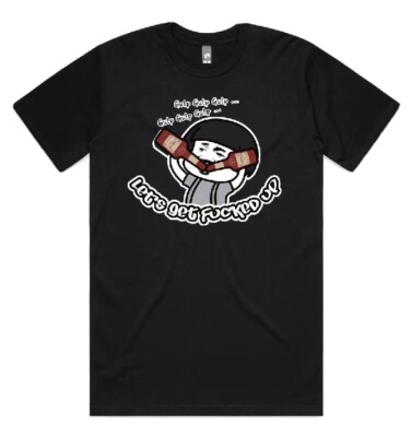 Funny fashion T shirt. Party on the weekend