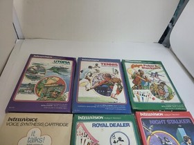 9 NEW Game LOT of Intellivision Games Donkey Kong Jr/Venture/Lady Bug #YY6