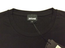 NWT Just Cavalli 100 Cotton Crew Neck T Shirt Sz M