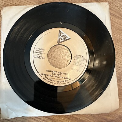 RUPERT HOLMES ''ESCAPE (THE PINA COLADA SONG)'' 45 RPM
