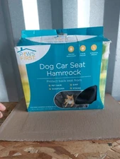 Paws First Dog Car Seat Hammock Water Stain Resistant Seat Cover 55" X 49"