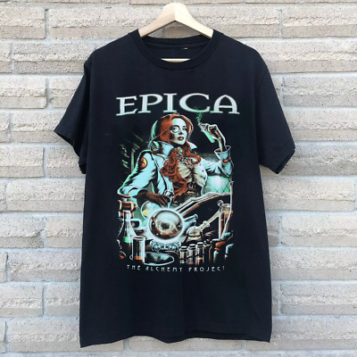 Epica The Alchemy Project Band Short Sleeve Black S-2345XL T-shirt AL563