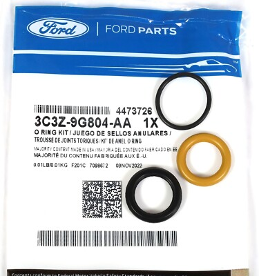 #ad 3C3Z 9G804 AA 6.0L Powerstroke 03 04 HPOP High Pressure Oil Pump O Ring Seal Kit $23.91