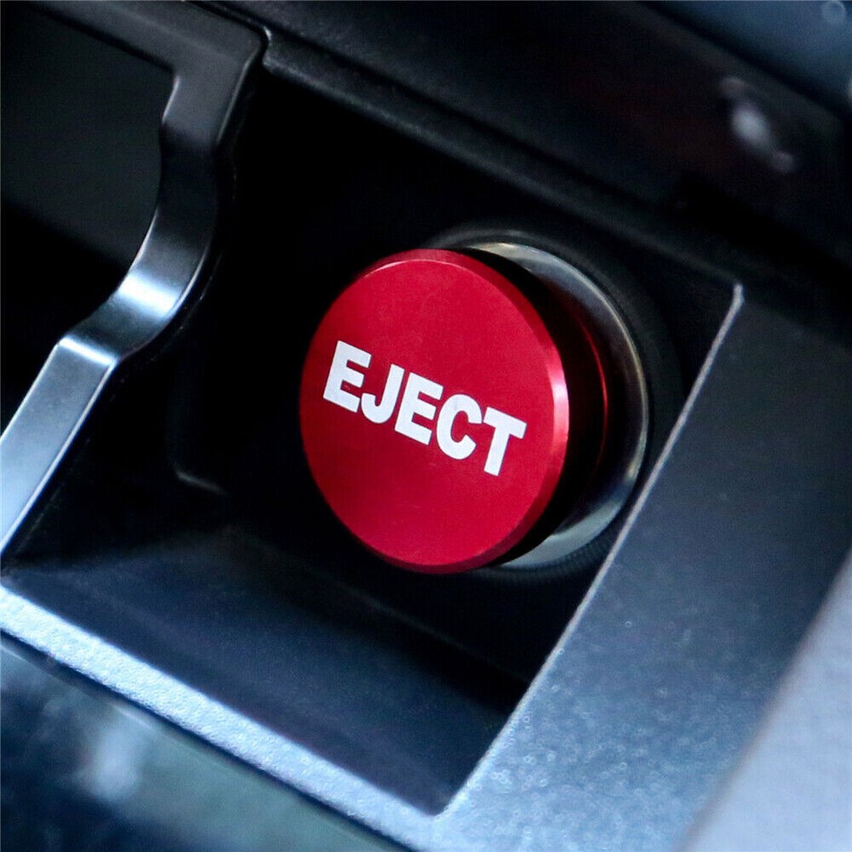 2PCS Car Cigarette Lighter Cover Accessories Universal Fire Missile