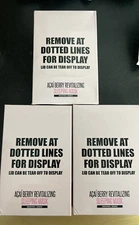 ACAI Berry Revitalizing & Restorative Sleeping Face Mask  (3 Boxes= 36 Pieces)