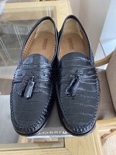 Florsheim Pisa Men  s Shoes Black Size 9.5