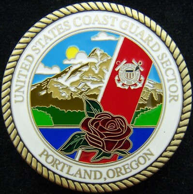 US Coast Guard USCG Sector Portland Oregon Challenge Coin