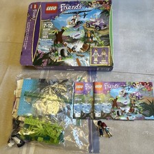 LEGO Friends 41036 Jungle Bridge Rescue ~ 100% Pieces, Minifigures, Manual & Box
