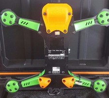 Vortex 250 Pro by ImmersionRC 5 Piece Skid Plate Set 3D Printed ORANGE