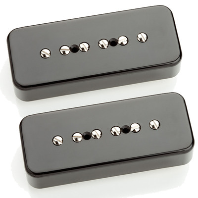 新品 Seymour Duncan STK-P1n P-90 Stack Seymour Duncan STK-P1 P-90 Stack Pickup set black neck & bridge