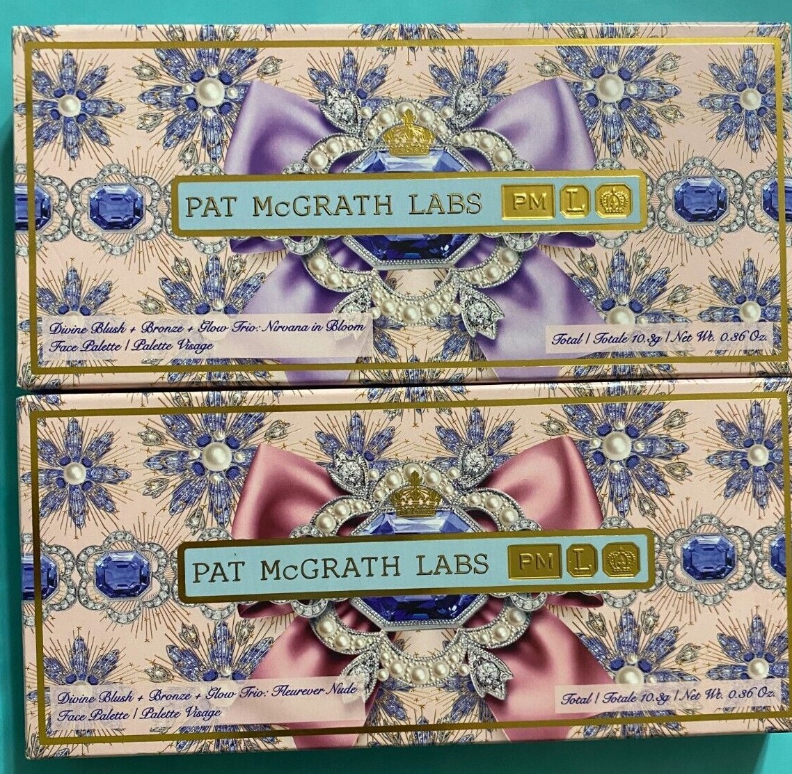 NIB PAT McGRATH LABS Divine Blush + Bronze + Glow Trio FLEUREVER or NIRVANA  | eBay