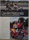 BIKER MAGAZINE - APRIL 1990 - Harley crush Motorcity Drag Records — photo 3