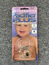 Vintage Orthodontic Pacifier PLUS Teething Babies Temperature Monitor USA