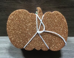 Hand Made Modern 32ct Assorted Colors Great Gourds Pumpkins Felt Stack NWOT