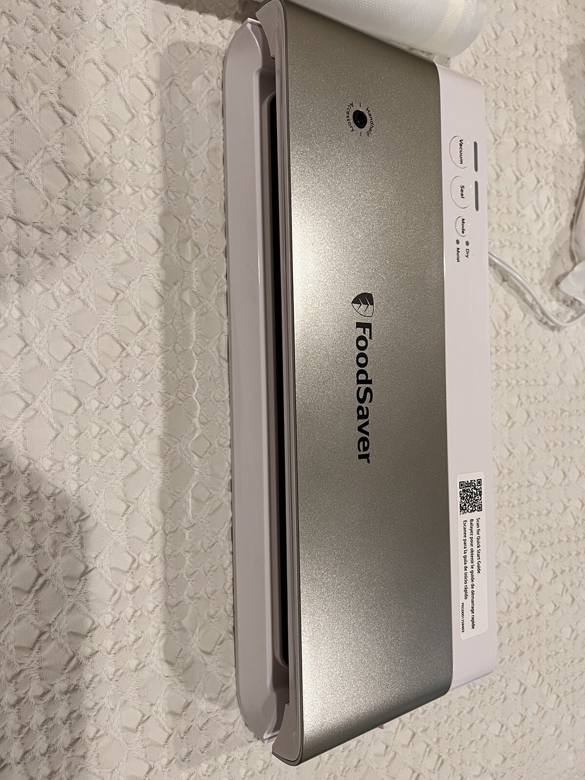 FoodSaver VS0160 PowerVac Compact Vacuum Sealing Machine, (Sous Vide